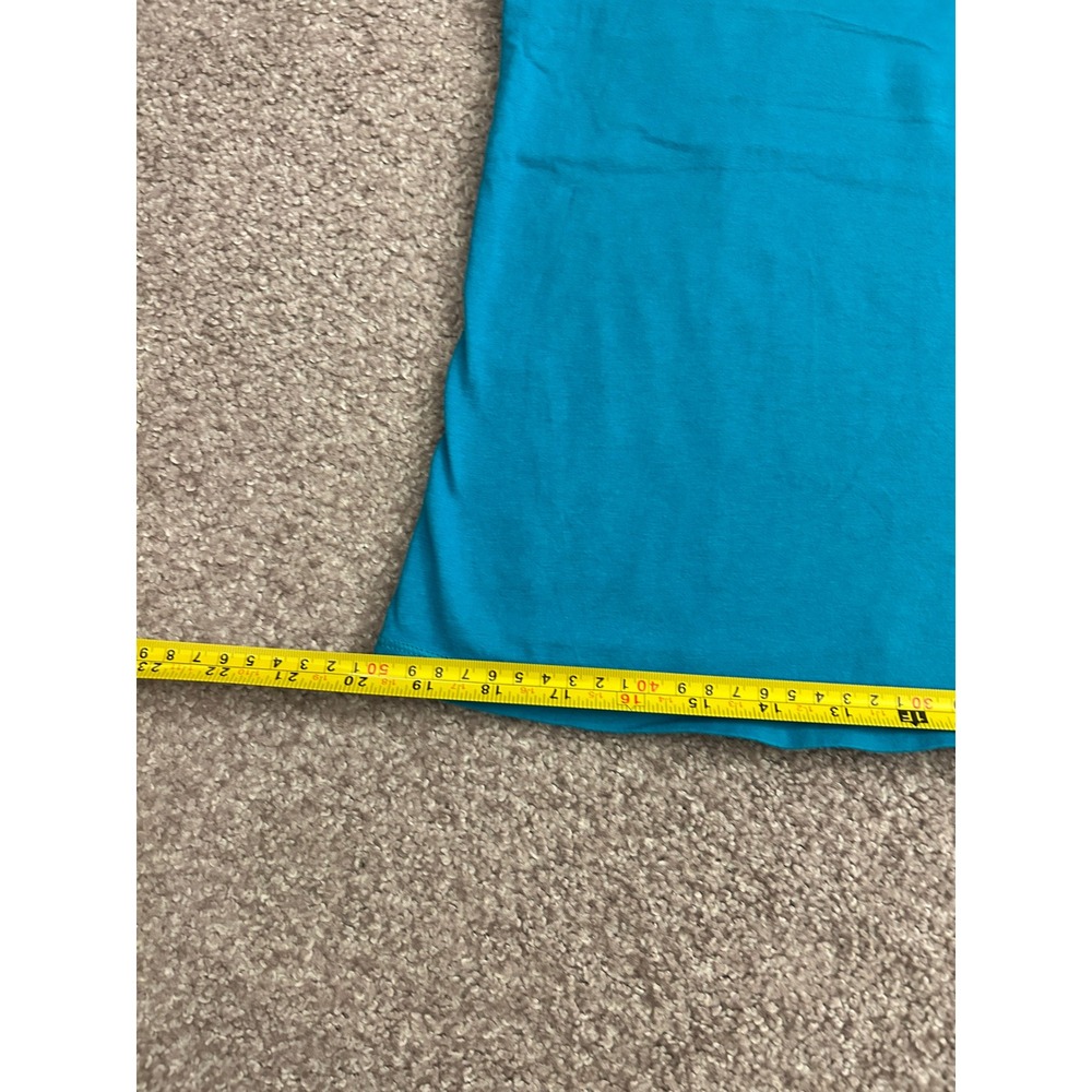 Champion T-Shirt Womens Medium Teal Blue Excellent Short Sleeve Athletic Top - Picture 4 of 6